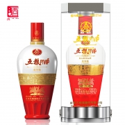 五粮液股份出品 宜宾总厂生产 五粮PTVIP豪华级浓香型白酒 500ml*2瓶 340元包邮 同款京东596元 如假包退