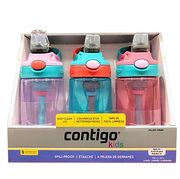 Contigo 康迪克 防漏儿童吸管杯 414mlx3只装