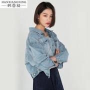 韩香凝 女士 100%纯棉 牛仔外套