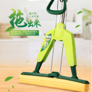 【白菜价】 邦太魔术胶棉拖把大号对折式挤水