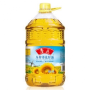 鲁花 压榨葵花籽油  6.18L 85.8元