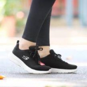 Skechers 斯凯奇 女士网面绑带运动鞋12964