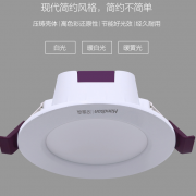 【白菜价】 天花灯嵌入式3w吊顶桶灯超薄