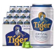 Tiger 虎牌 啤酒晶纯 330ML*24听 *2件