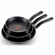 中亚Prime会员、历史低价： T-fal 特福 平底不粘锅 3件套 208.78元+23.38元含税直邮约232.16元