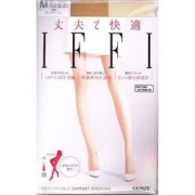 郡是 GUNZE IFFI 高密度立体透气丝袜 透明肤色 L 1条 576日元约￥36