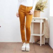 限尺码：Meters bonwe 美特斯邦威 248587 女士休闲裤