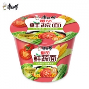 康师傅 高汤番茄鲜蔬桶面 12桶