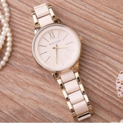Anne Klein 安妮·克莱恩 AK-1412IVGB 玫瑰金女士时尚腕表 Prime会员免费直邮含税