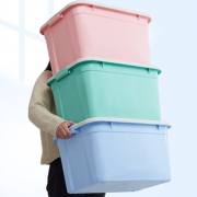 三个装80L特大居家收纳箱组合