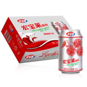 宏宝莱 碳酸饮料 荔枝味 荔枝 汽水 330ml*24听 整箱  39.9元，可低至25.92元