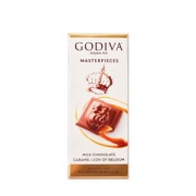 GODIVA 歌帝梵 焦糖味牛奶巧克力片排块 86g *4件