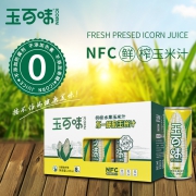 玉百味 NFC鲜榨水果玉米汁245ml*8瓶 39元包邮 线下8元/瓶