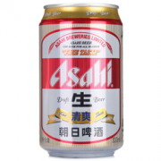 Asahi 朝日 清爽生啤酒 330ml 24听 *2件  99元包邮