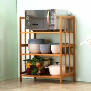 泽臣 楠竹置物架 三层50*38*81cm