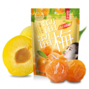 10件 溜溜梅 五月黄梅 话梅干136g