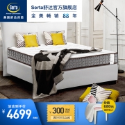 Serta 舒达 ENJOY SERIES系列 Brown 偏硬护脊双人床垫 1.5米床