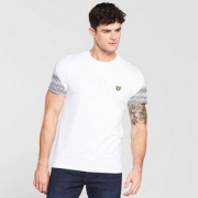 S码，Lyle & Scott 苏格兰金鹰 Whitfell 男士棉混纺短袖T恤 prime会员凑单免费直邮