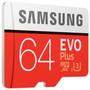 SAMSUNG 三星 EVO Plus Class10 TF存储卡 64GB 69.9元