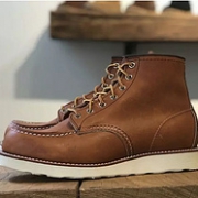 限US9M码，Red Wing美产红翼 男士经典 875 6寸系带短靴
