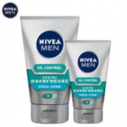 NIVEA 妮维雅 控油冰极 矿物炭洁面泥 100g+50g *3件 58.5元（3件5折）