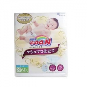 GOO.N 棉花糖系列 婴儿纸尿裤 S60片