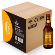 Reberg Beer 莱宝鲜啤 精酿佐餐酒系列 6号皮尔森黄啤酒 330ml*6瓶装  *3件