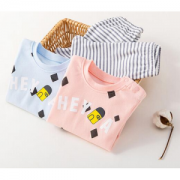 Miiow 猫人 宝宝纯棉家居服套装 *2件