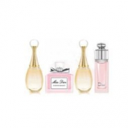 Dior 迪奥 香水小样 四件套礼盒（真我浓香5ml+真我淡香5ml+魅惑5ml+花漾5ml） 2套装 259元包税包邮（合129.5元/套）