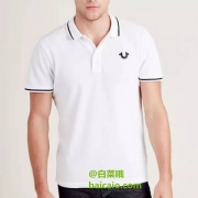 限尺码，True Religion 真实信仰 Crafted With Pride 男士纯棉Polo衫 Prime会员免费直邮含税