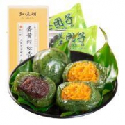 知味观 蛋黄肉松/豆沙/麻芯 三口味青团 3盒装 *2件