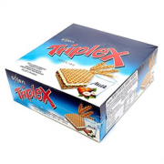 Triplex 脆博乐 牛奶巧克力榛子威化饼干 480g *3件  99.7元包邮