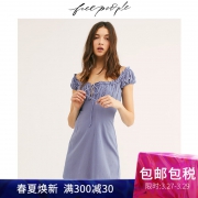 Free people 47992177 迷你飘逸连衣裙  券后699元包邮
