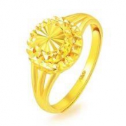 China Gold 中国黄金 GA0R016 圆形足金戒指 4.89g