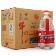 牛栏山 二锅头 白酒桶装 42度 清香型 2L*6 整箱装 133元包邮