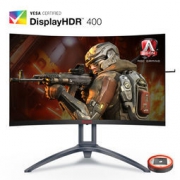 AOC AGON 爱攻III AG273QCX 27英寸 电竞显示器（2560x1440、144Hz、FreeSync2、102%NTSC） 2999元包邮（满减）