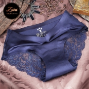 ZUEU 性感无痕蕾丝内裤*3条装 券后￥24.9