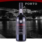 限PLUS会员，Gloria Vanderbilt 格洛瑞亚 杜罗河产区 红宝石波特葡萄酒750ml*2瓶 58元