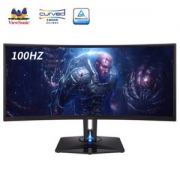 ViewSonic 优派 XG350R-C 35英寸曲面显示器（100Hz、FreeSync、HDR10、100％sRGB）