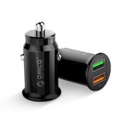 Orico 奥睿科 车载充电器 一拖二 QC3.0车充 快充双usb插头 多功能快充 29元包邮