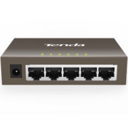 京东PLUS会员：Tenda 腾达 TEG1005D 5口千兆铁壳网络交换机 63元