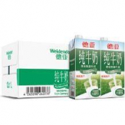 Weidendorf 德亚 脱脂纯牛奶 1L *12盒 + 全脂纯牛奶 1L*6盒