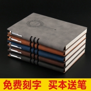 深泰 羊巴皮A5笔记本 赠签字笔 4.8元包邮（需用券）