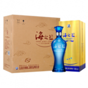 YANGHE 洋河 蓝色经典 海之蓝 52度 1L x2瓶装