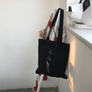 INS单肩帆布包布袋包文艺帆布袋