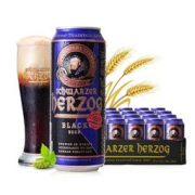 schwarzer herzog 歌德 黑啤酒 500ml*24听 *3件  135.6元包邮