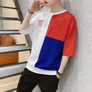 ￥98 五分袖t恤男夏季
