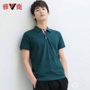 雅鹿 2019夏季新款男士纯色POLO衫 3色