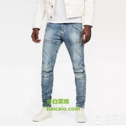 限28W/34L码，G-Star Raw 5620 3D剪裁男士紧身牛仔裤 Prime会员免费直邮含税