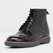 限UK7.5码，Clarks 其乐 Modur Hi 男士真皮系带短靴 Prime会员免费直邮含税